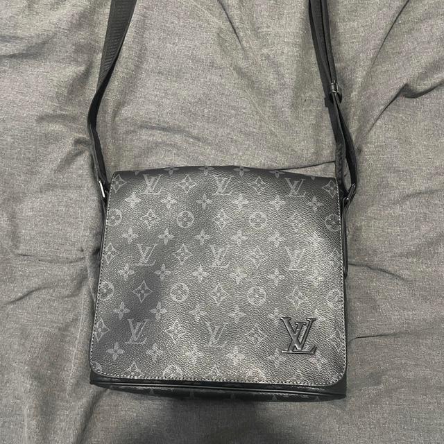 Louis Vuitton Men's Crossbody bags - Black/Grey on Productcaster.