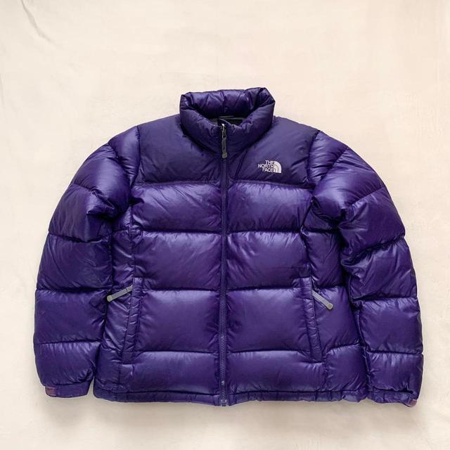 The North Face Women's Puffer Jacket - Purple - L on Productcaster.