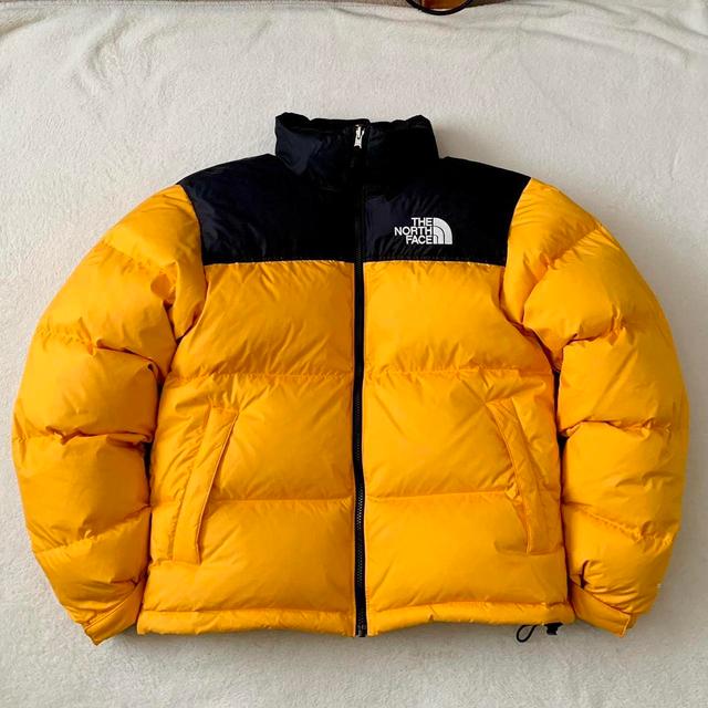 The North Face Men's Puffer Jacket - Yellow - S on Productcaster.