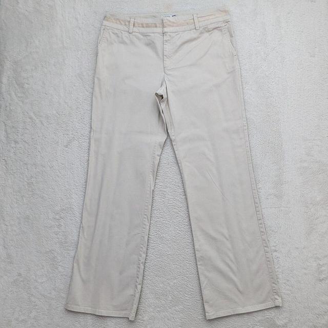 Vintage Women's Trousers - Cream - UK 18 on Productcaster.