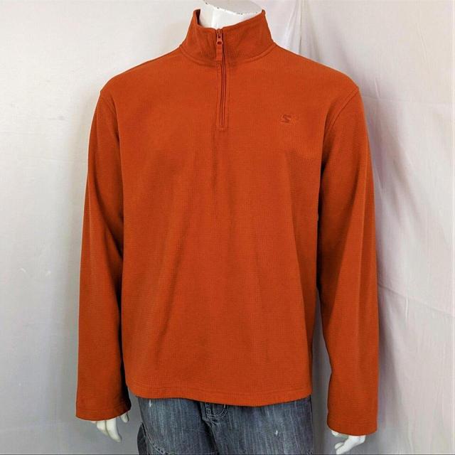 Starter Men's Jumper - Orange - XL on Productcaster.