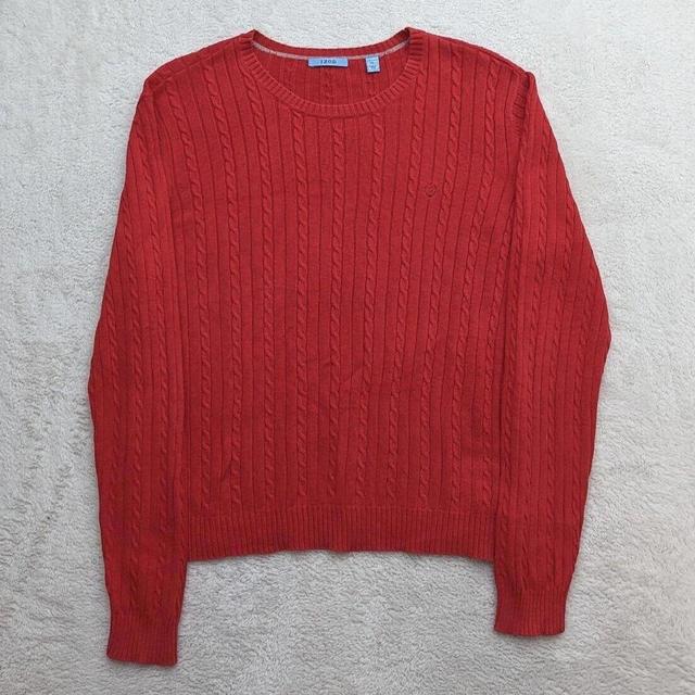 Izod Men's Jumper - Red - XL on Productcaster.