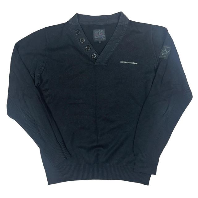 Firetrap Men's Jumper - Black - L on Productcaster.