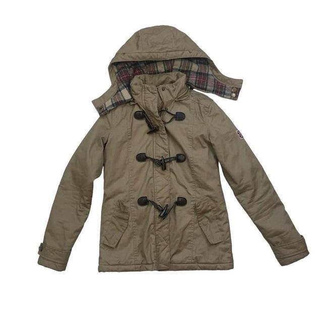 Pepe Jeans Women's Cotton Jacket - Khaki - XS on Productcaster.