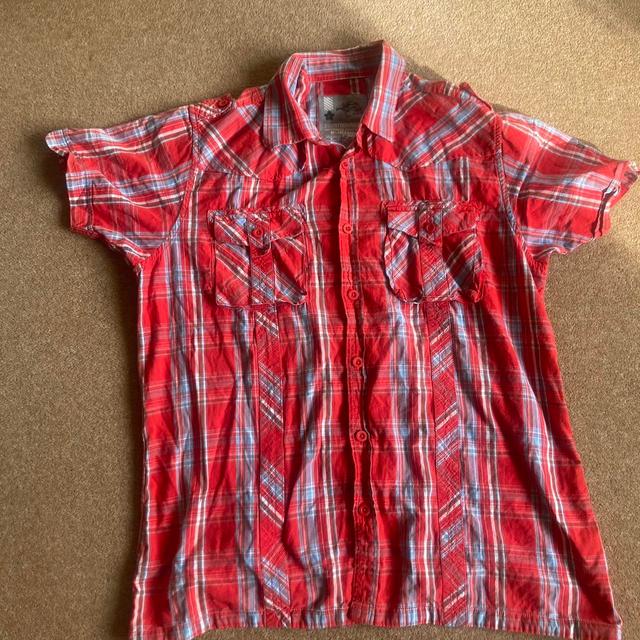 Burton Men's Shirt - Red - L on Productcaster.