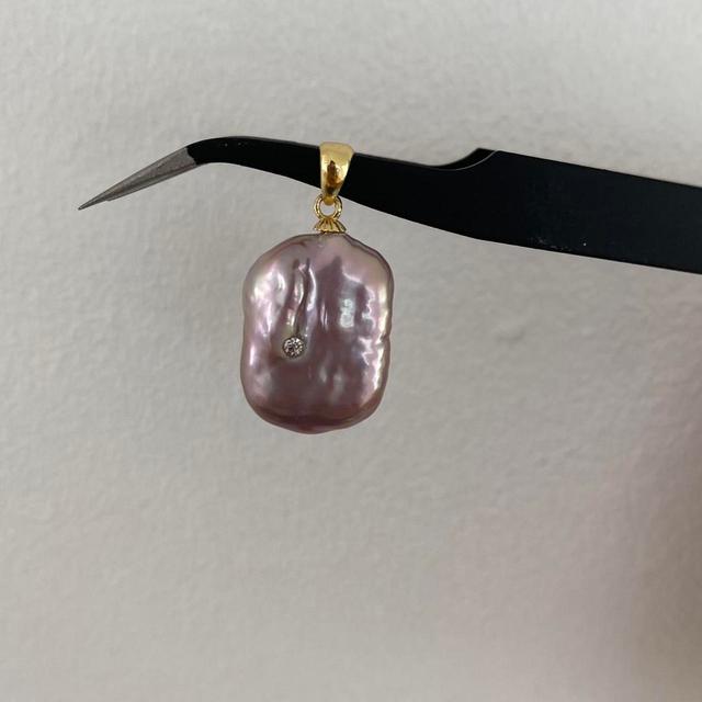 Women's Necklace - Purple/Pink on Productcaster.