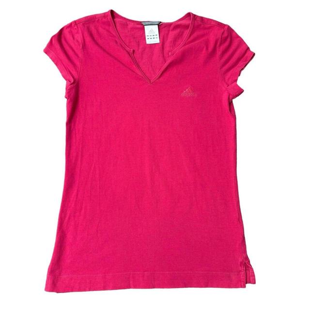 Adidas Women's Shirt - Pink - 12 on Productcaster.