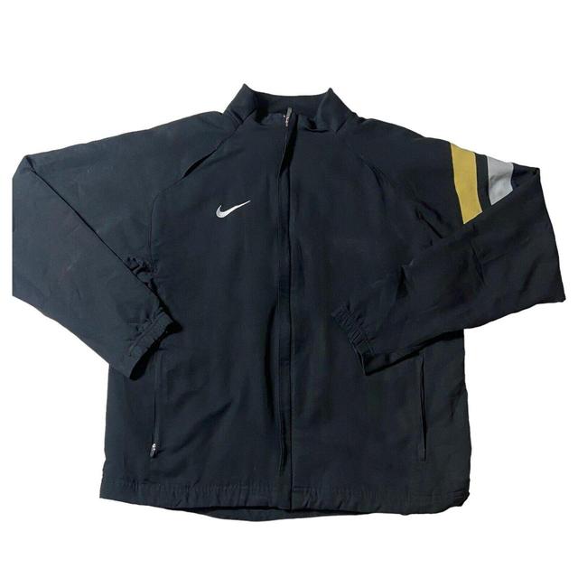 Nike Men's Lightweight Jacket - Black/Gold - L on Productcaster.