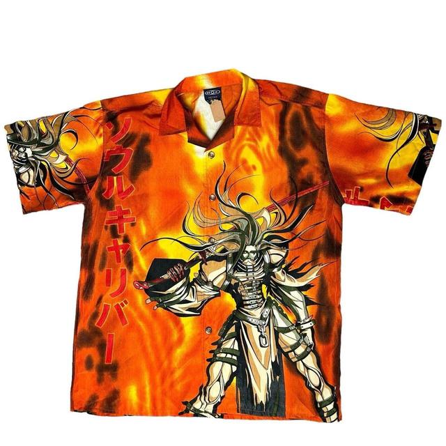 Vintage Men's Shirt - Orange - M on Productcaster.