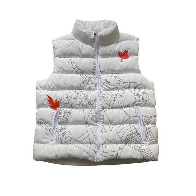 Derschutze Men's Gilet - White - M on Productcaster.