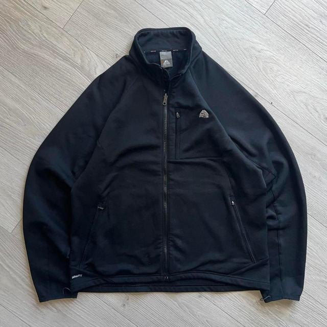 Nike Men's Jacket - Black - L on Productcaster.