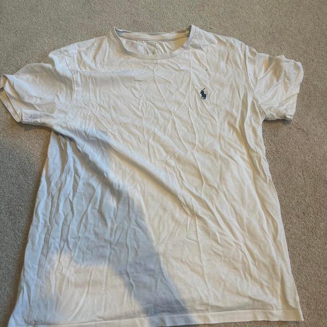 Polo Ralph Lauren Men's T-shirt - White on Productcaster.