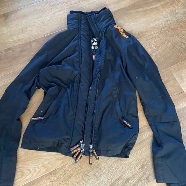 Superdry Women's Raincoat - Black - UK 6 on Productcaster.