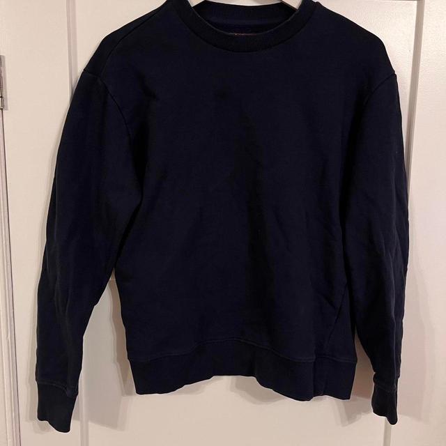 Lee Men's Sweatshirt - Navy - S on Productcaster.