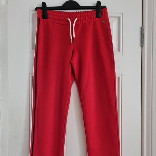 Tommy Hilfiger Kids' Sweatpants - Red/Navy on Productcaster.