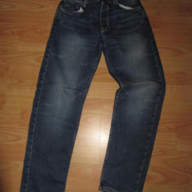 H&M Kids' Straight leg Jeans - Navy/Blue - 12 years on Productcaster.