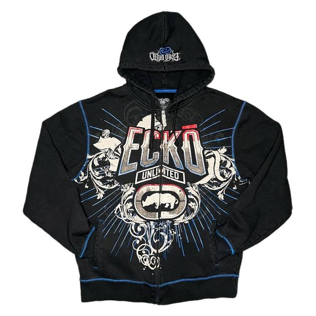 Ecko Unltd. Men's Hoodie - Black - XL on Productcaster.