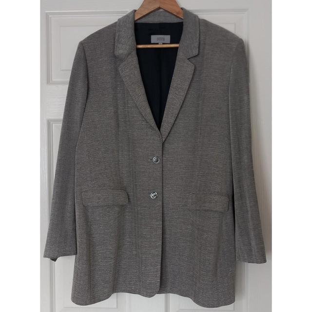 Marks & Spencer Women's Tailored jacket - Black/Grey - UK 18 on Productcaster.