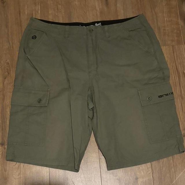 Animal Men's Shorts - Khaki/Green - 36" on Productcaster.