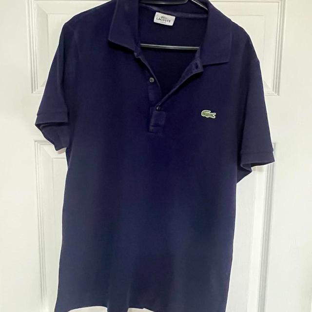 Lacoste Men's Polo shirt - Navy - M on Productcaster.