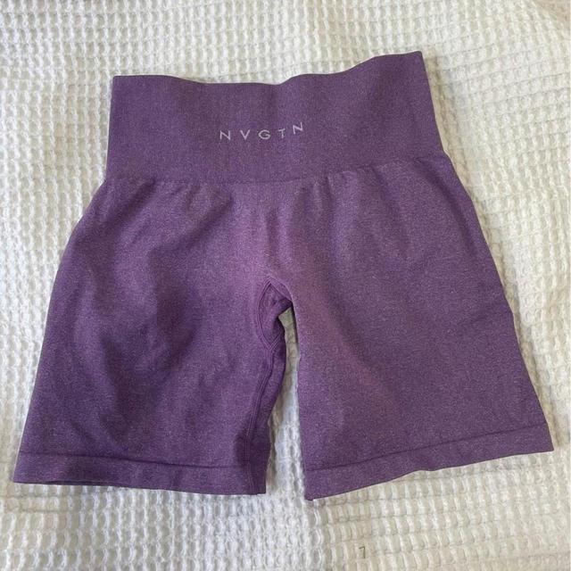 NVGTN Women's Shorts - Purple - L on Productcaster.