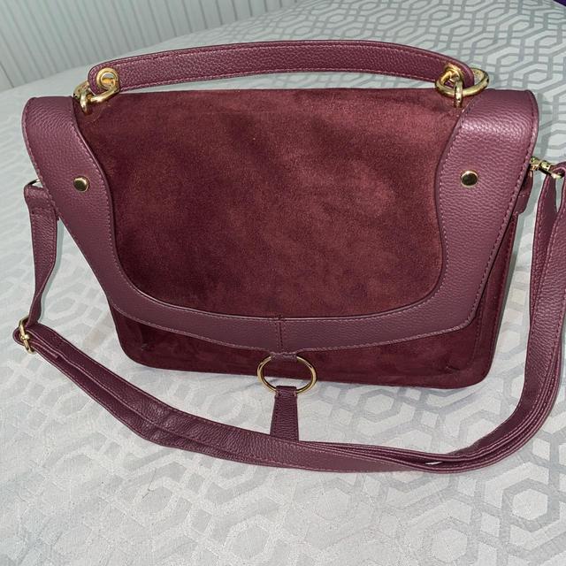 New Look Women's Crossbody bags - Burgundy/Red on Productcaster.