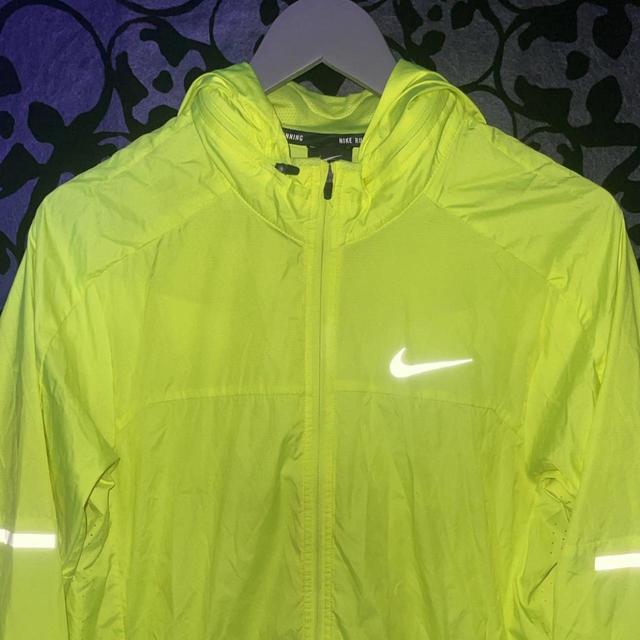 Nike Men's Windbreaker Jacket - Blue/Purple - S on Productcaster.