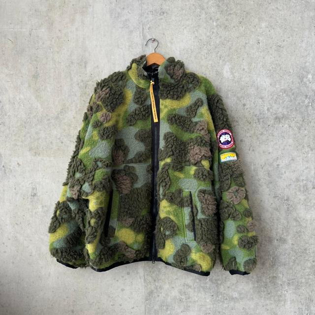 KidSuper Men's Jacket - Green/Multi - L on Productcaster.