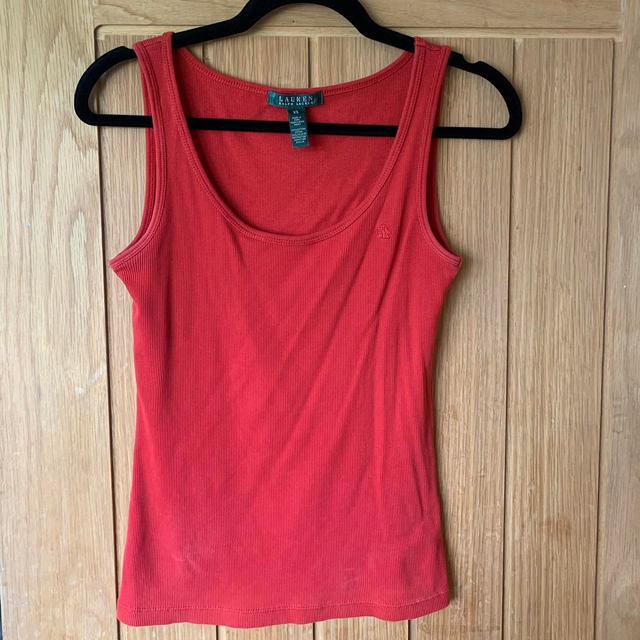 Ralph Lauren Women's Vest - Red - 8 on Productcaster.