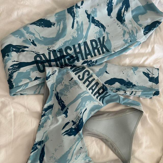 Gymshark Women's Leggings - Blue - S on Productcaster.