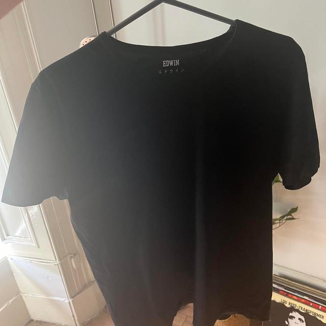 Edwin Men's T-shirt - Black - L on Productcaster.