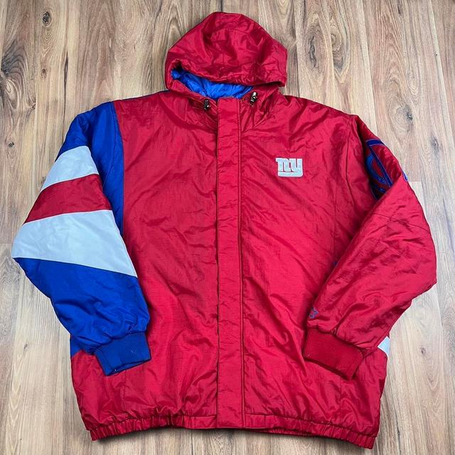 Starter Men's Jacket - Red/Blue - XXL on Productcaster.