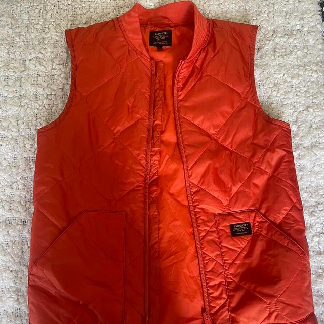 Carhartt Women's Gilet - Orange - S on Productcaster.