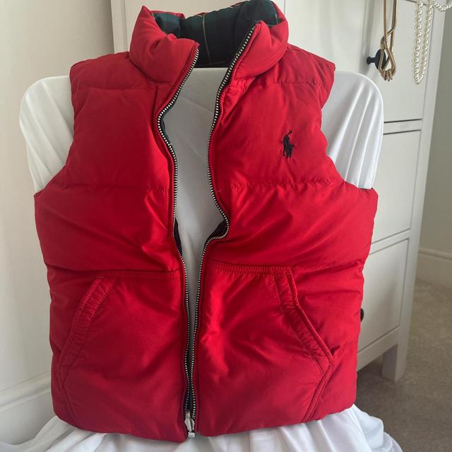 Ralph Lauren Men's Puffer Jacket - Red - XS on Productcaster.