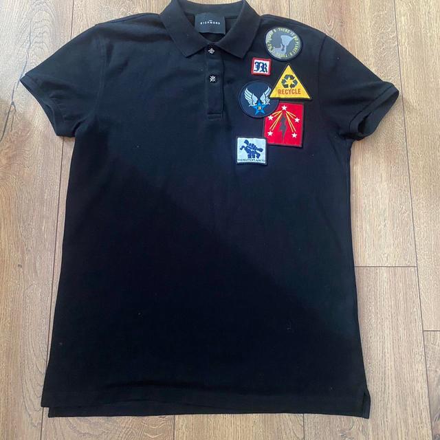 John Richmond Men's Polo shirt - Black - S on Productcaster.