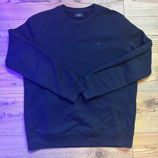 Armani Jeans Men's Jumper - Navy - XXL on Productcaster.