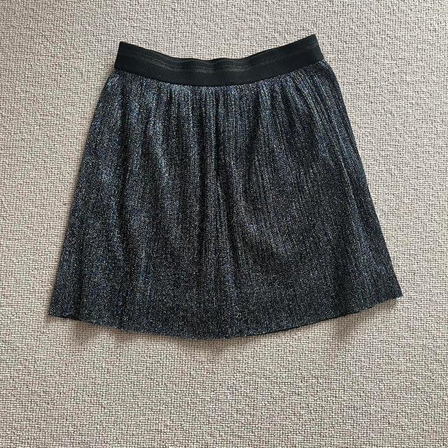 Topshop Women's Party Skirt - Black/Silver - UK 8 on Productcaster.