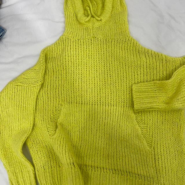 Zara Women's Hoodie - Yellow - S on Productcaster.