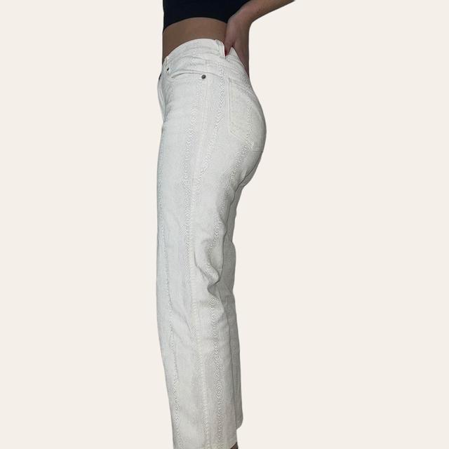 Guess Women's Jeans - White - UK 6 on Productcaster.