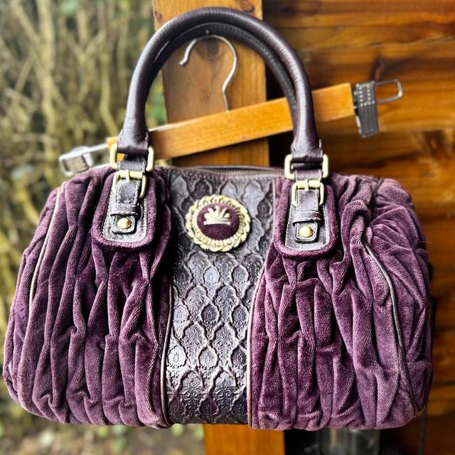 Juicy Couture Women's Shoulder bags - Burgundy/Purple on Productcaster.