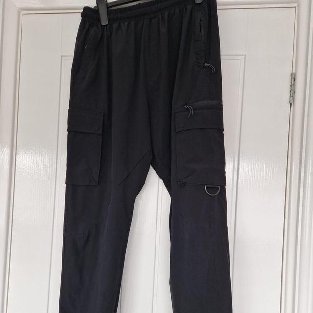 Men's Trousers - Black - L on Productcaster.