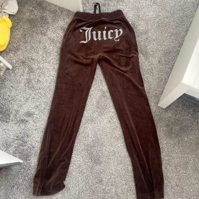 Juicy Couture Women's Sweatpants - Brown/White - XS on Productcaster.