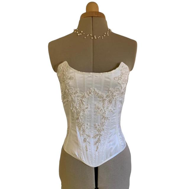 Custom Women's Corset - White - M on Productcaster.