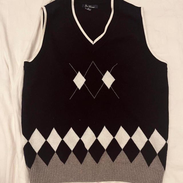 Women's Jumper - Black/White - 8 on Productcaster.