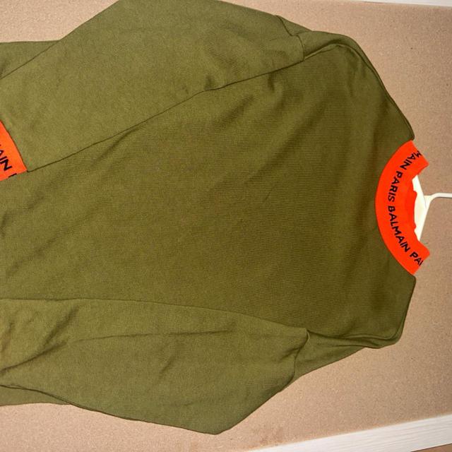 Balmain Kids' Sweatshirt - Khaki/Green - 7 years on Productcaster.