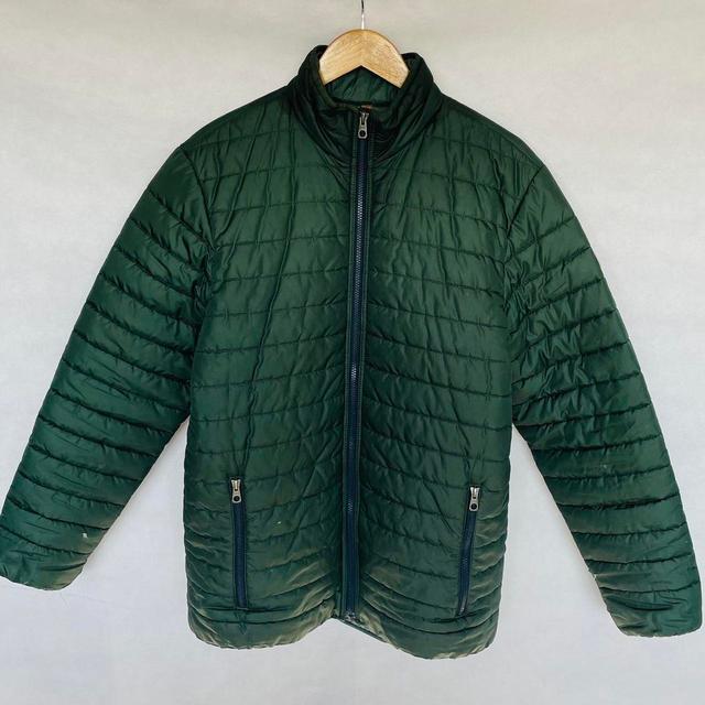 Timberland Men's Puffer Jacket - Green - L on Productcaster.