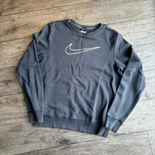 Nike Men's Sweatshirt - Blue - S on Productcaster.