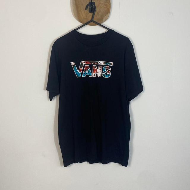 Vans Kids' T-shirt - Black/Multi - 14 years on Productcaster.