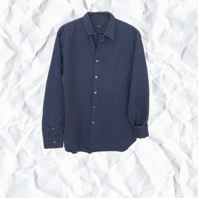 Paul Smith Men's Shirt - Navy - L on Productcaster.