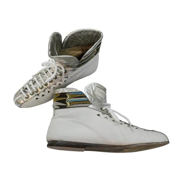 Russell & Bromley Women's Ankle Boots - White/Silver - UK 6 on Productcaster.